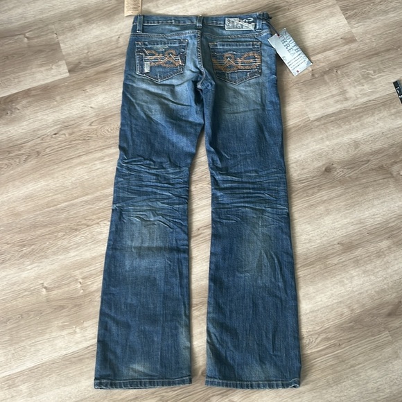 Southern Thread NWT The Jessie Slim Fit Bootcut Jeans Size 27 Y2K Style - Picture 5 of 6